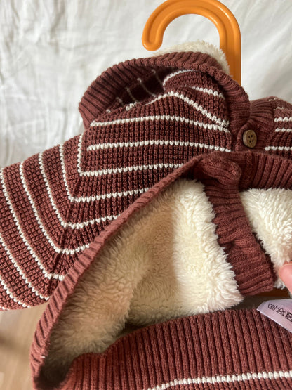 Stripe Me Cozy Cardigan