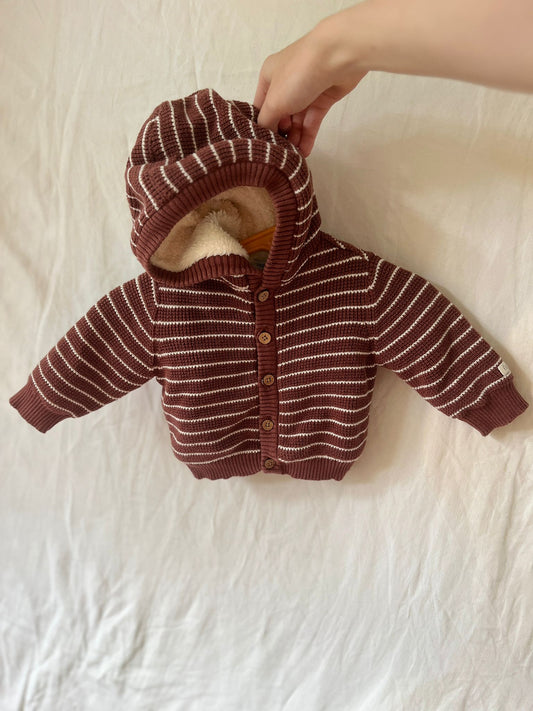 Stripe Me Cozy Cardigan