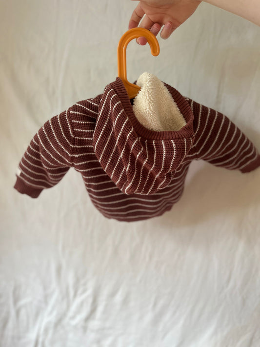 Stripe Me Cozy Cardigan
