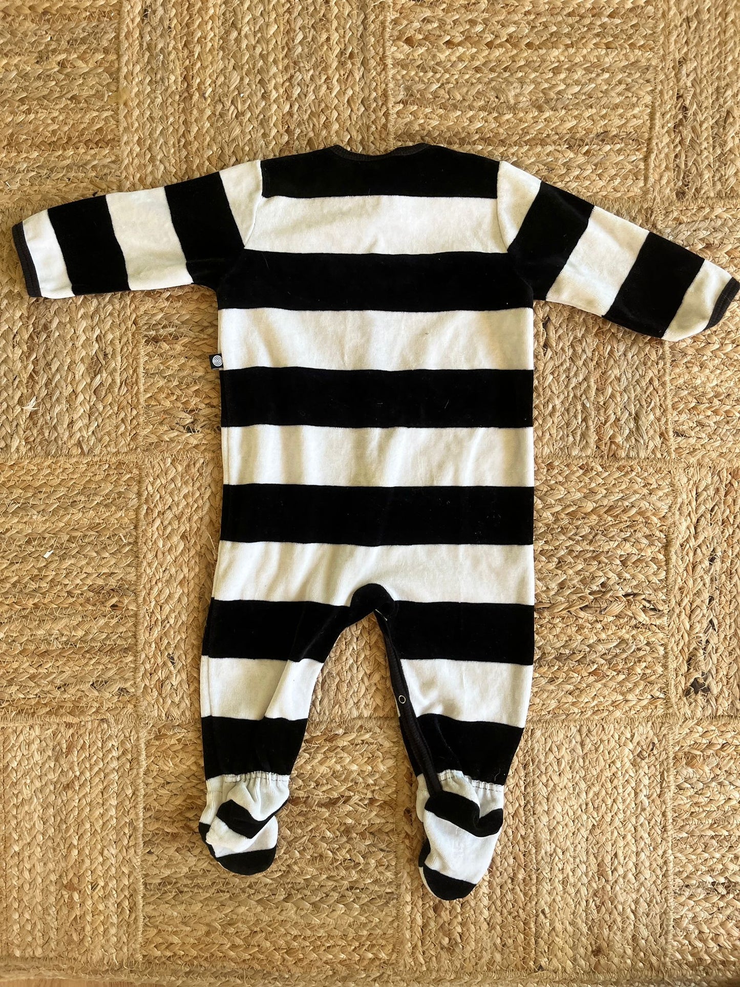 The Moonbeam Stripe Onesie