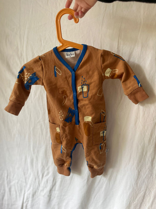 Coffee Coloured Romper